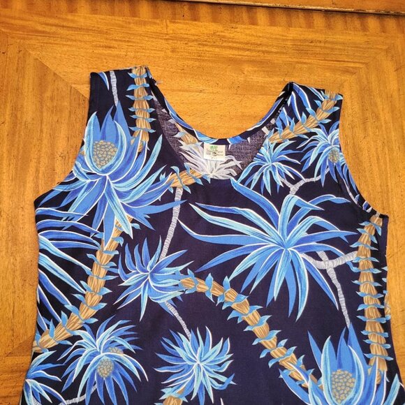 Island Planet Miami Beach Floral Shift Dress - Picture 4 of 9